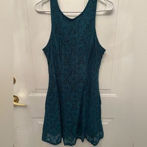 Dark Green dress size L for young adult